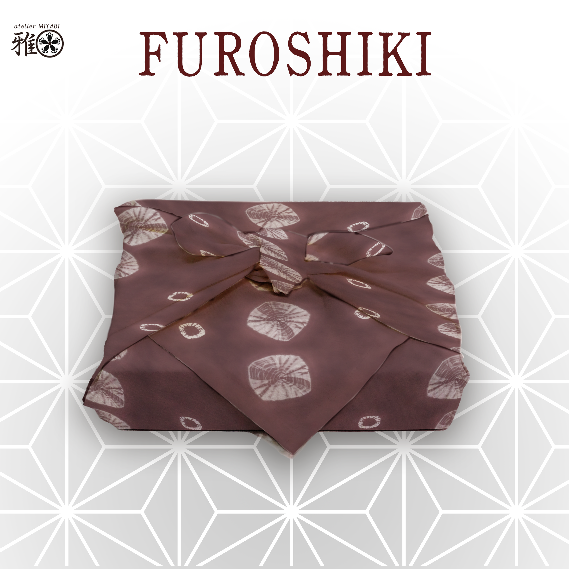 Shikon Shibori Bandana | Japanese Furoshiki Textile – Tekumo Drift - Image 7