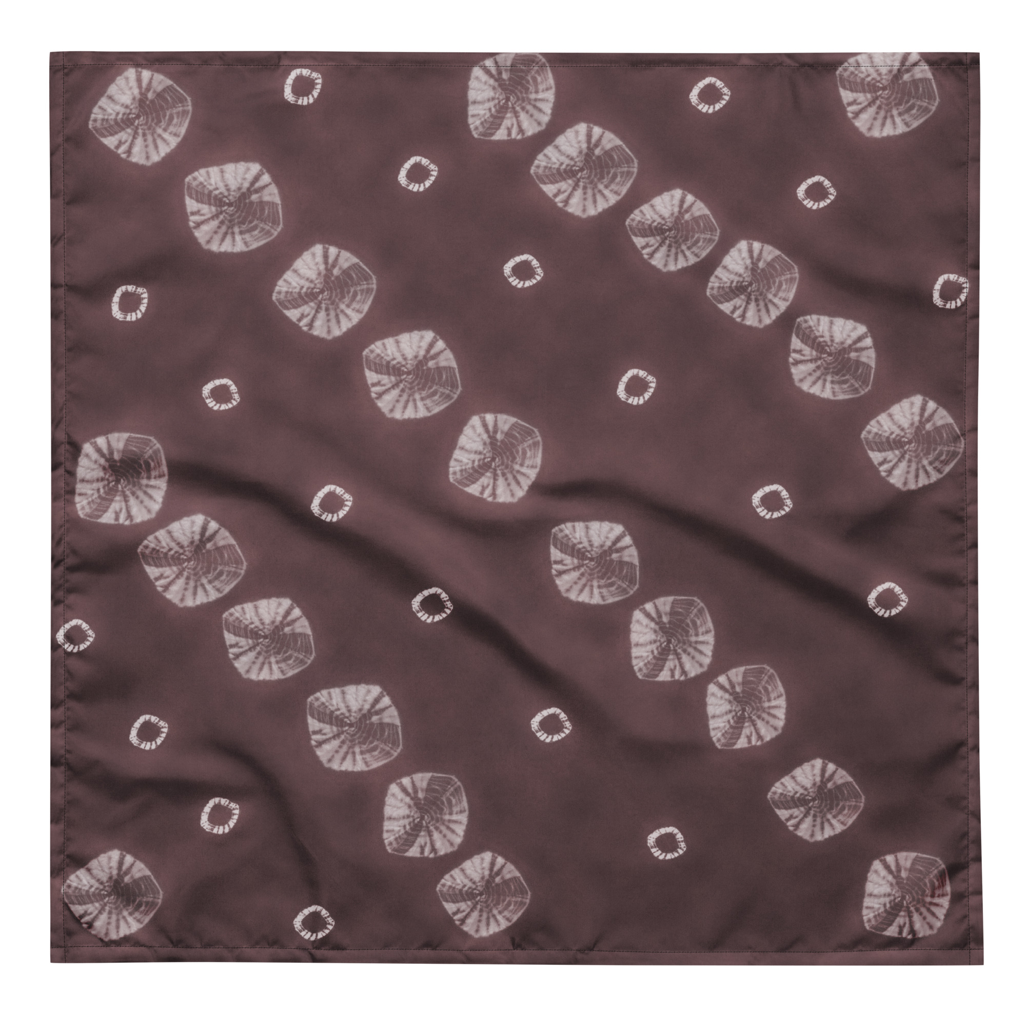 Shikon Shibori Bandana | Japanese Furoshiki Textile – Tekumo Drift