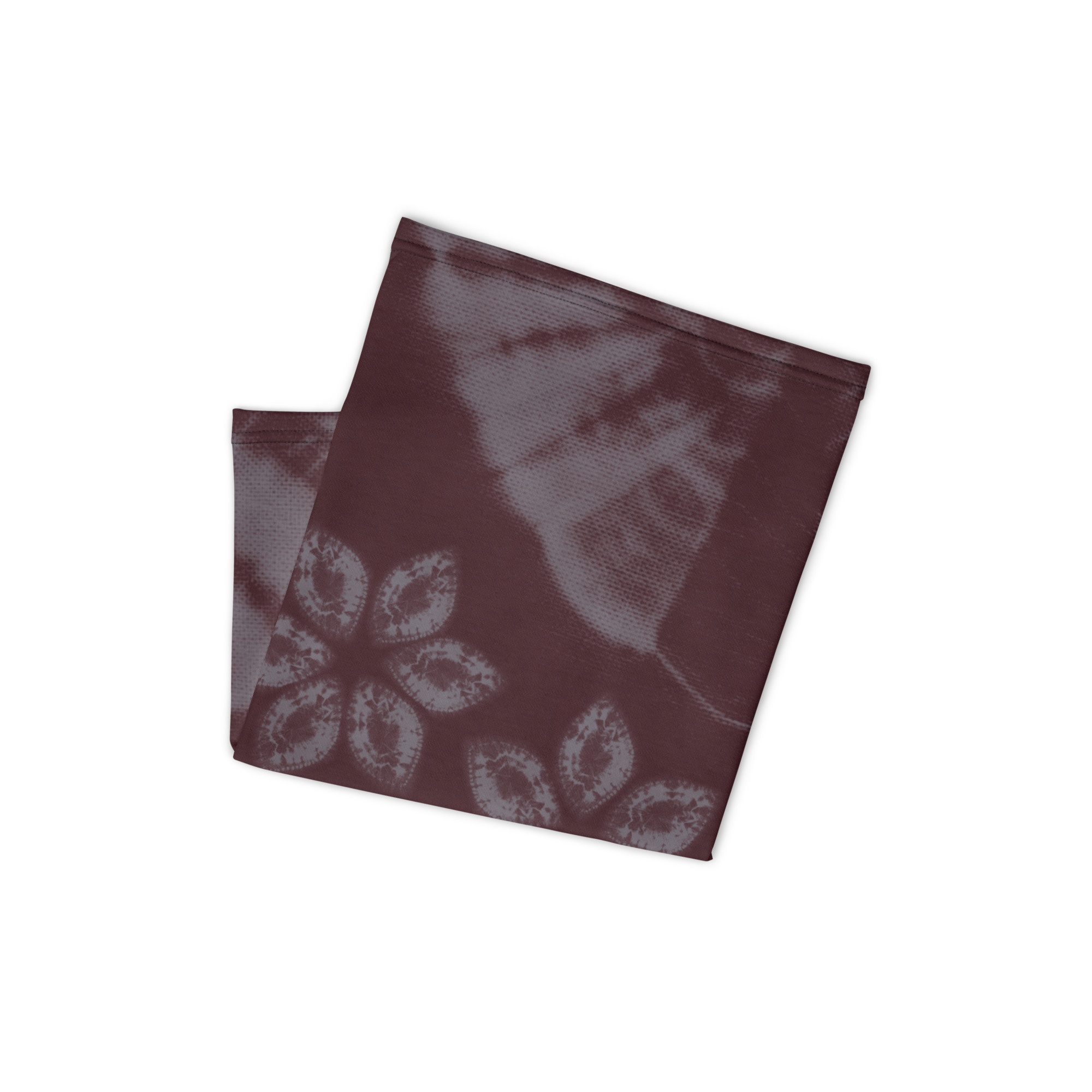 Shibori Neck Gaiter – All-Season Tube Scarf Inspired by Japanese Tie-Dye - Image 3