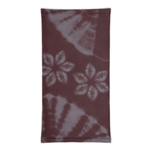 Shibori Neck Gaiter – All-Season Tube Scarf Inspired by Japanese Tie-Dye