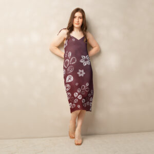 Froral Shibori-Inspired Slip Dress