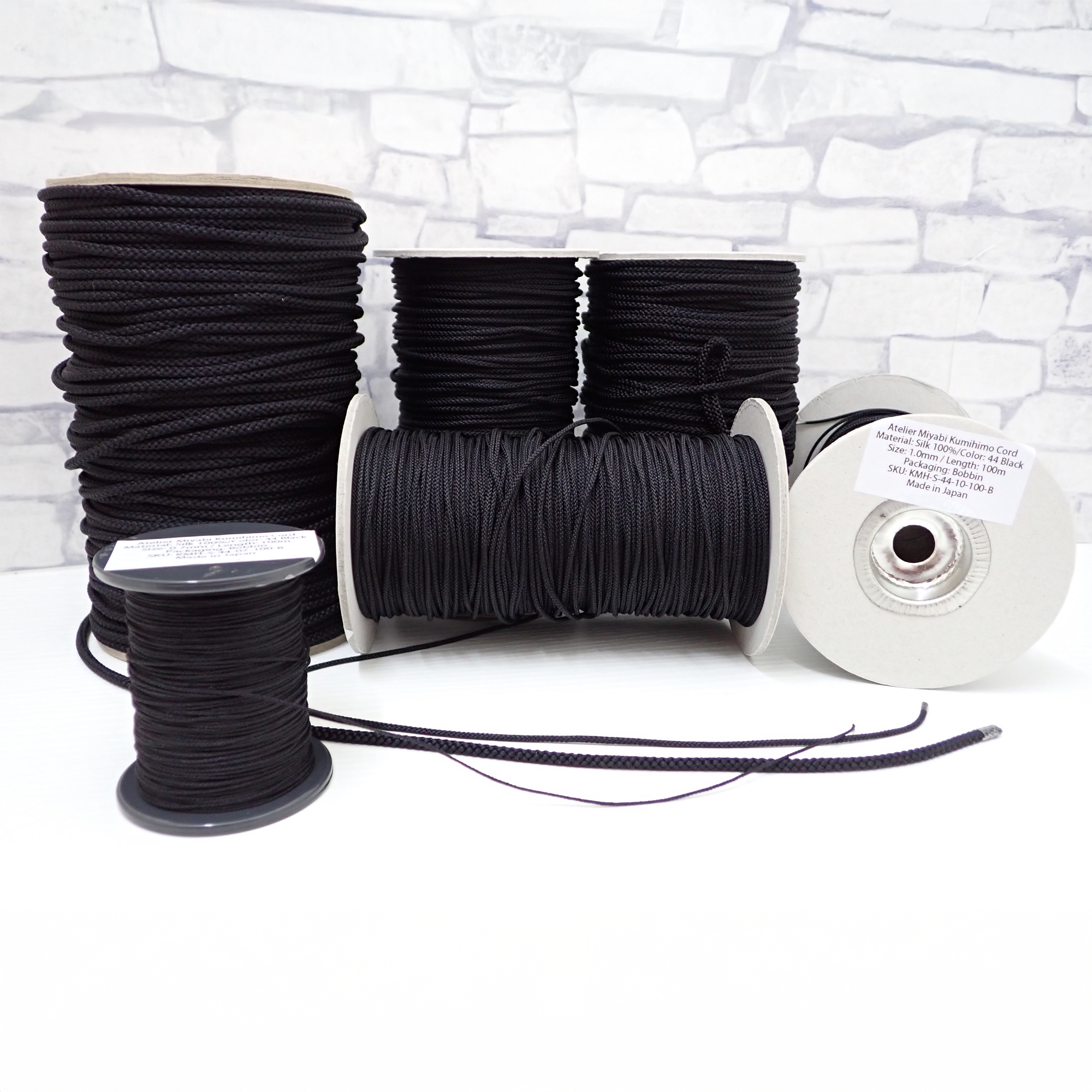 Wholesale Silk Kumihimo Cord (8-Strand) – 30m – Choose from 64 Colours - Image 4