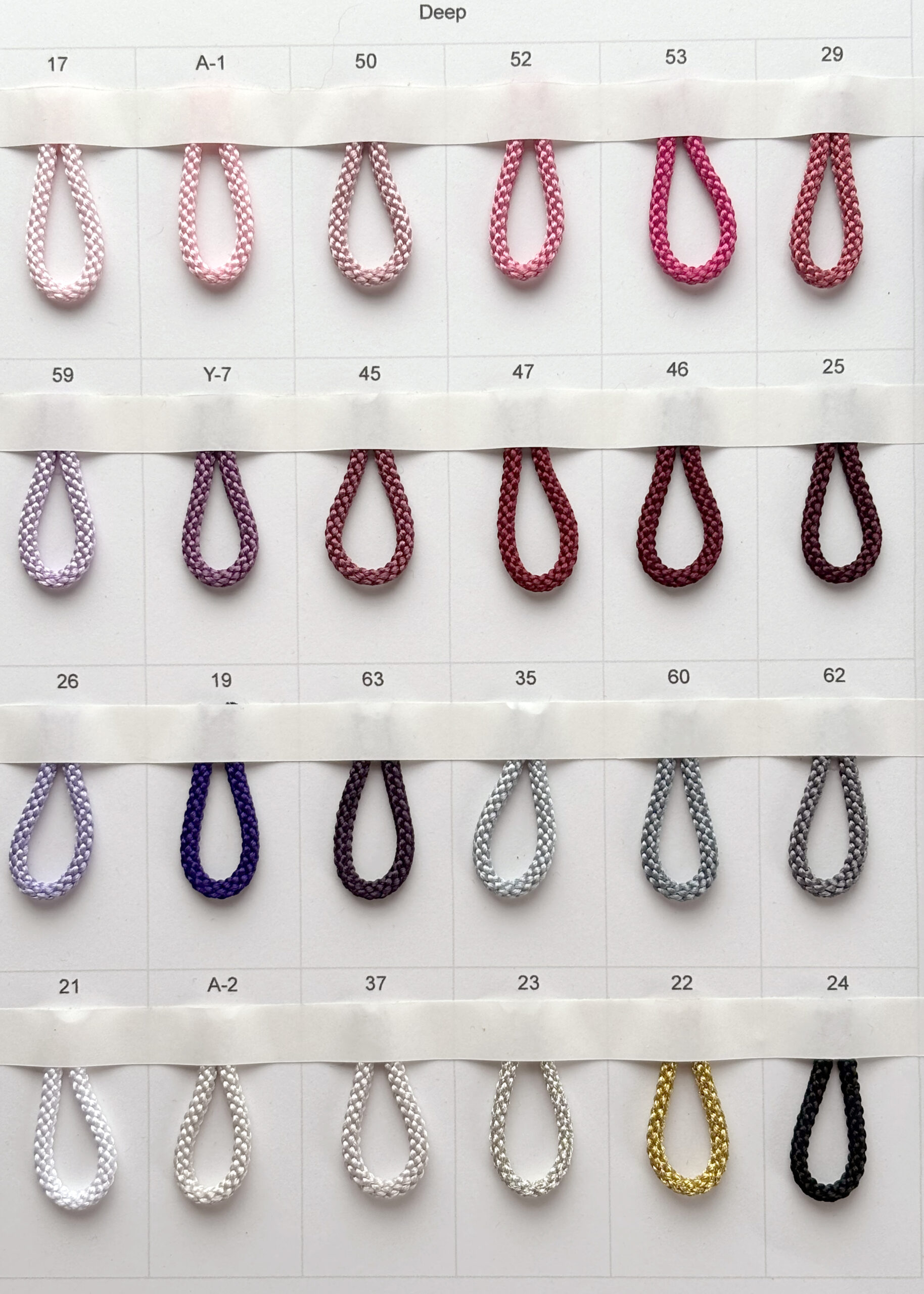 Miyabi Jewelry Cord 4.0mm 10metres -Studio Collection-Deep color - Image 5