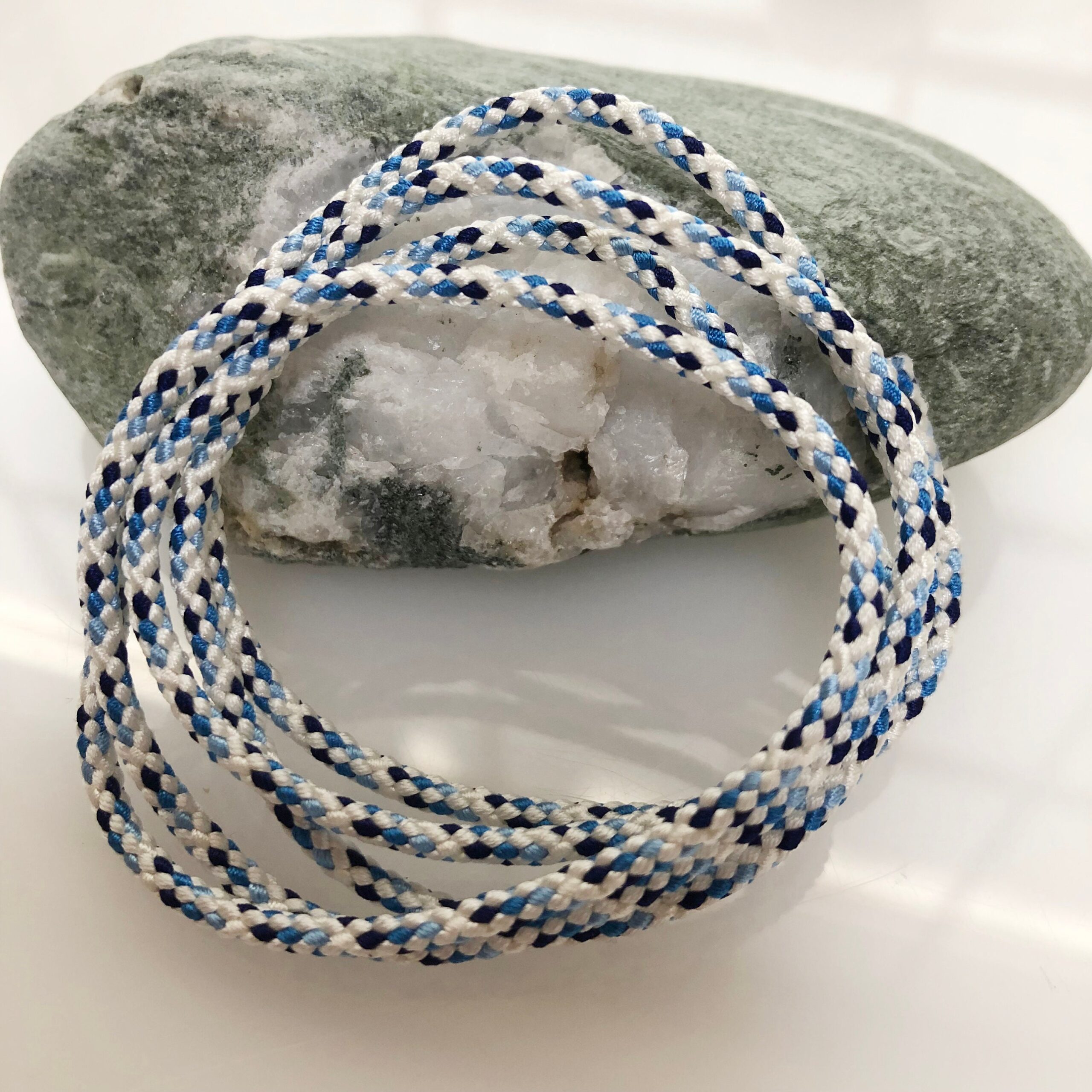 Japanese Silk Kumihimo Cord – 2mm Braided Silk Rope – 1 Metre – Handcrafted in Japan – Vibrant Multicolour Edo Braid - Image 9