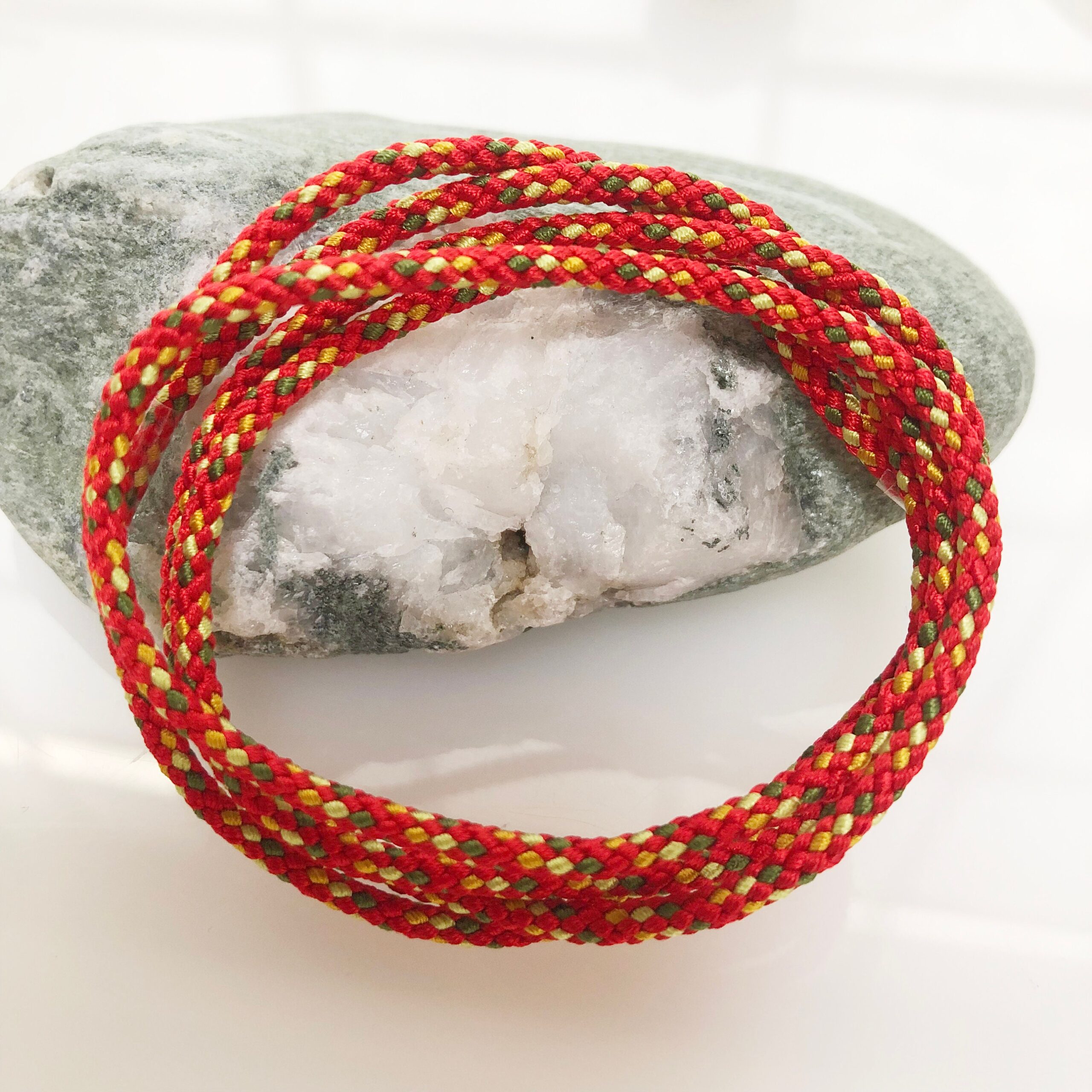 Japanese Silk Kumihimo Cord – 2mm Braided Silk Rope – 1 Metre – Handcrafted in Japan – Vibrant Multicolour Edo Braid - Image 6