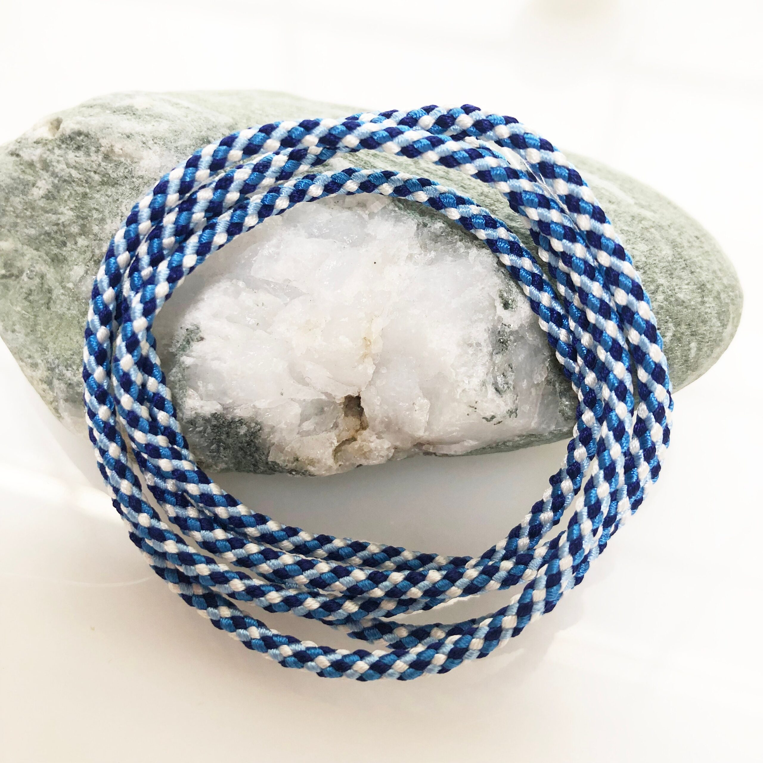 Japanese Silk Kumihimo Cord – 2mm Braided Silk Rope – 1 Metre – Handcrafted in Japan – Vibrant Multicolour Edo Braid - Image 4