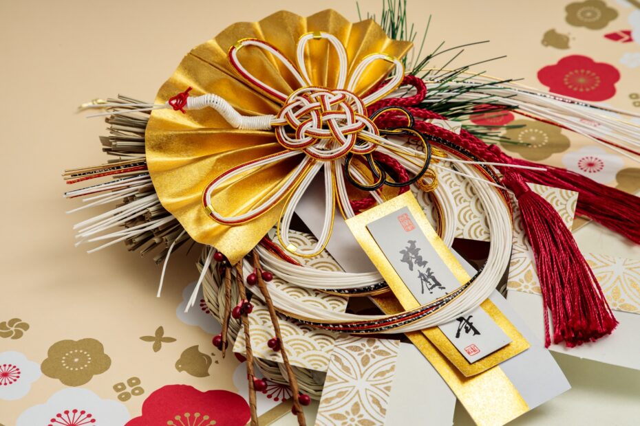 mizuhiki kumihimo お正月飾り日本