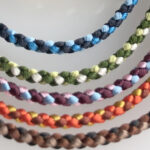 3-Color Maru Yotsu-gumi: 4-Strand Round Kumihimo Layout & Marudai Setup Guide