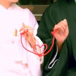 A Red Thread Wedding Ritual in Japan