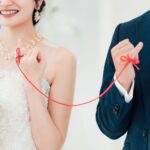 A Red Thread Wedding Ritual in Japan