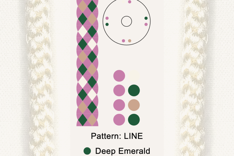 kumihimo color pattern