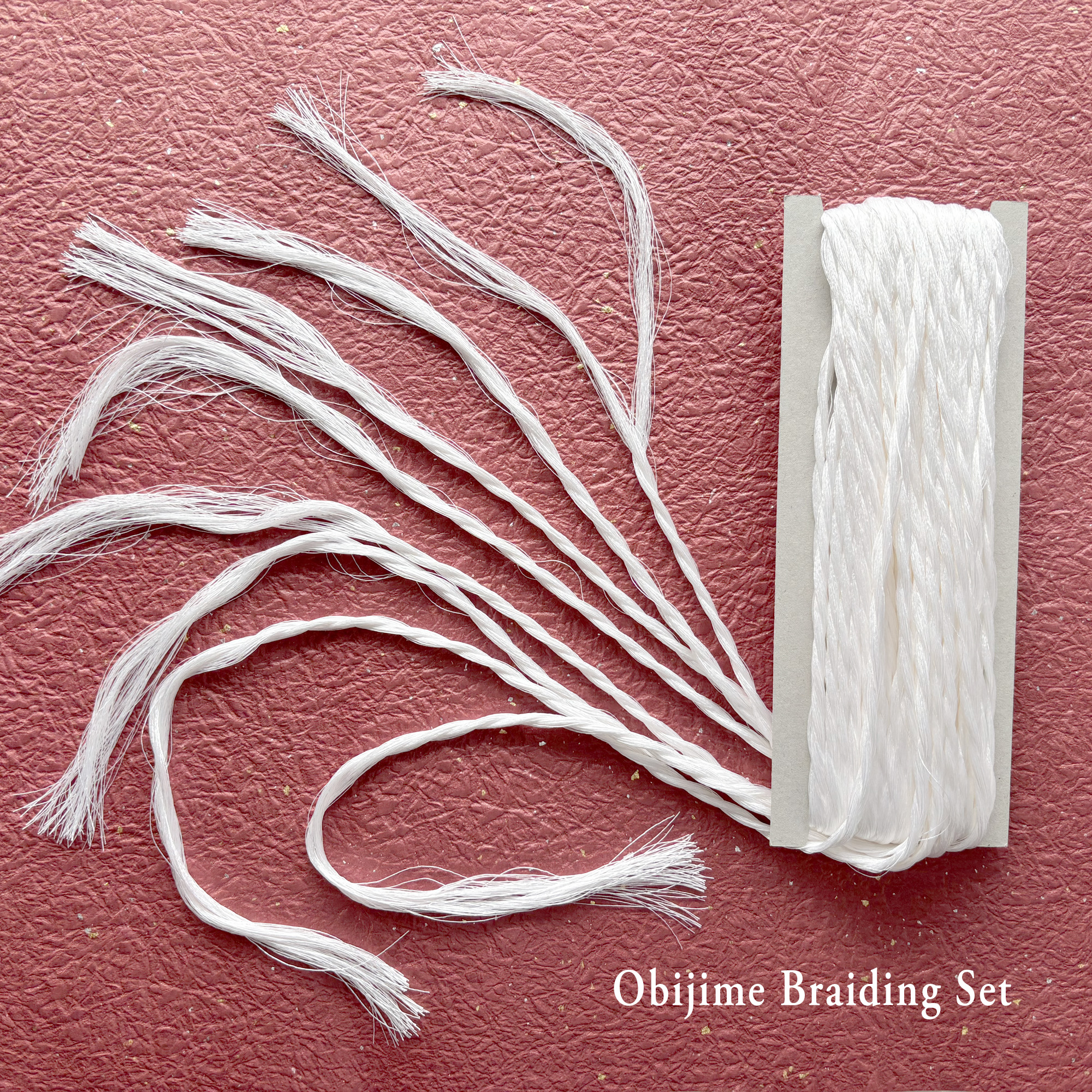 Kumihimo Silk Thread Bundle – Japanese Braiding Silk (Choose Your Color)- for Marudai or Disk kumihimo Color24-48 - Image 7