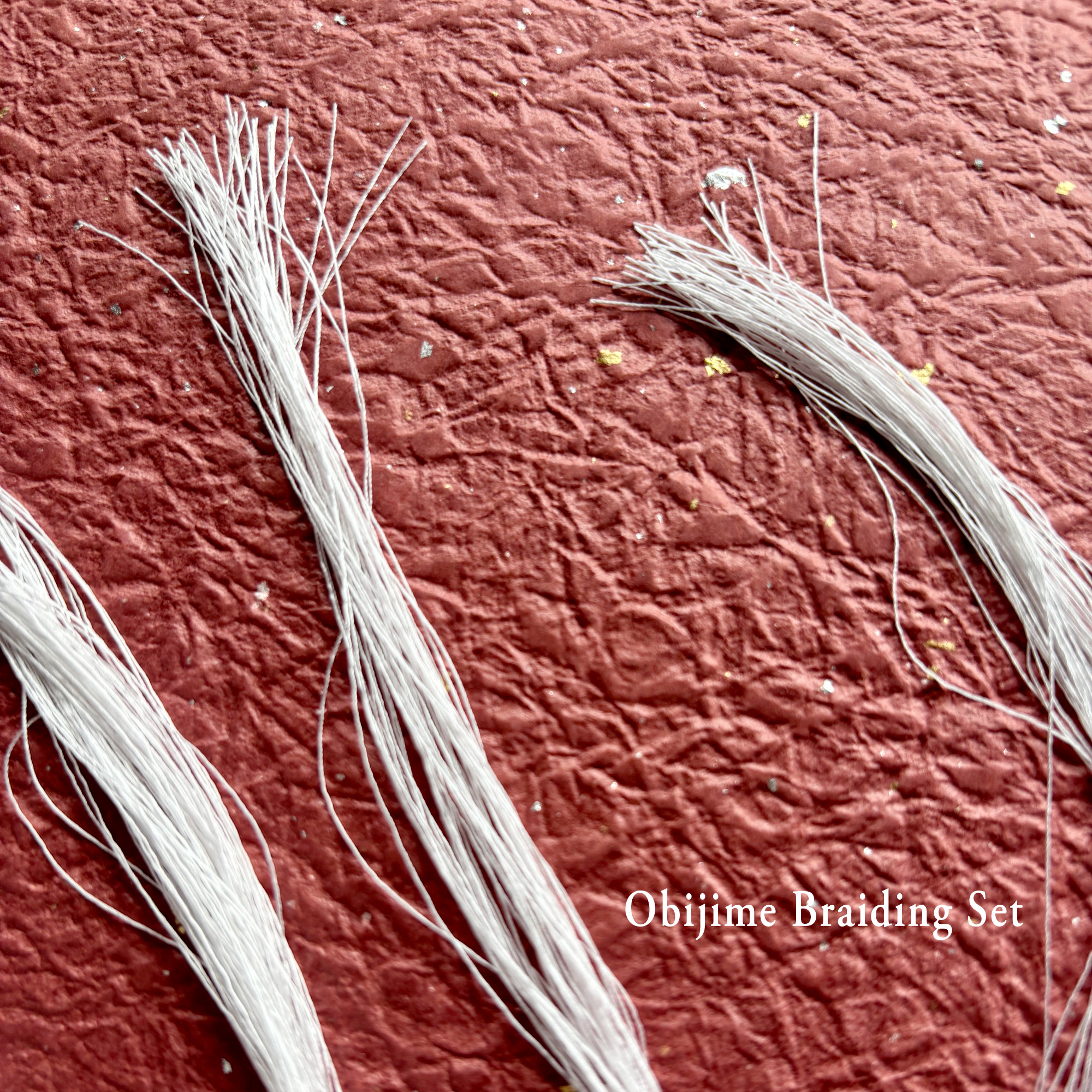 Kumihimo Silk Thread Bundle – Japanese Braiding Silk (Choose Your Color)- for Marudai or Disk kumihimo Color24-48 - Image 6