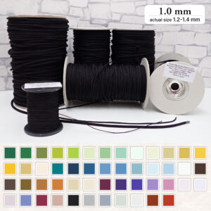 silk cord for bulk order 1mm kumihimo