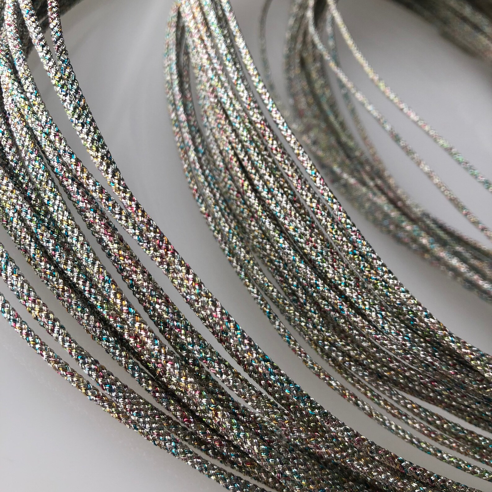 Silk cord & Metallic cord set 1m-lan - Image 4