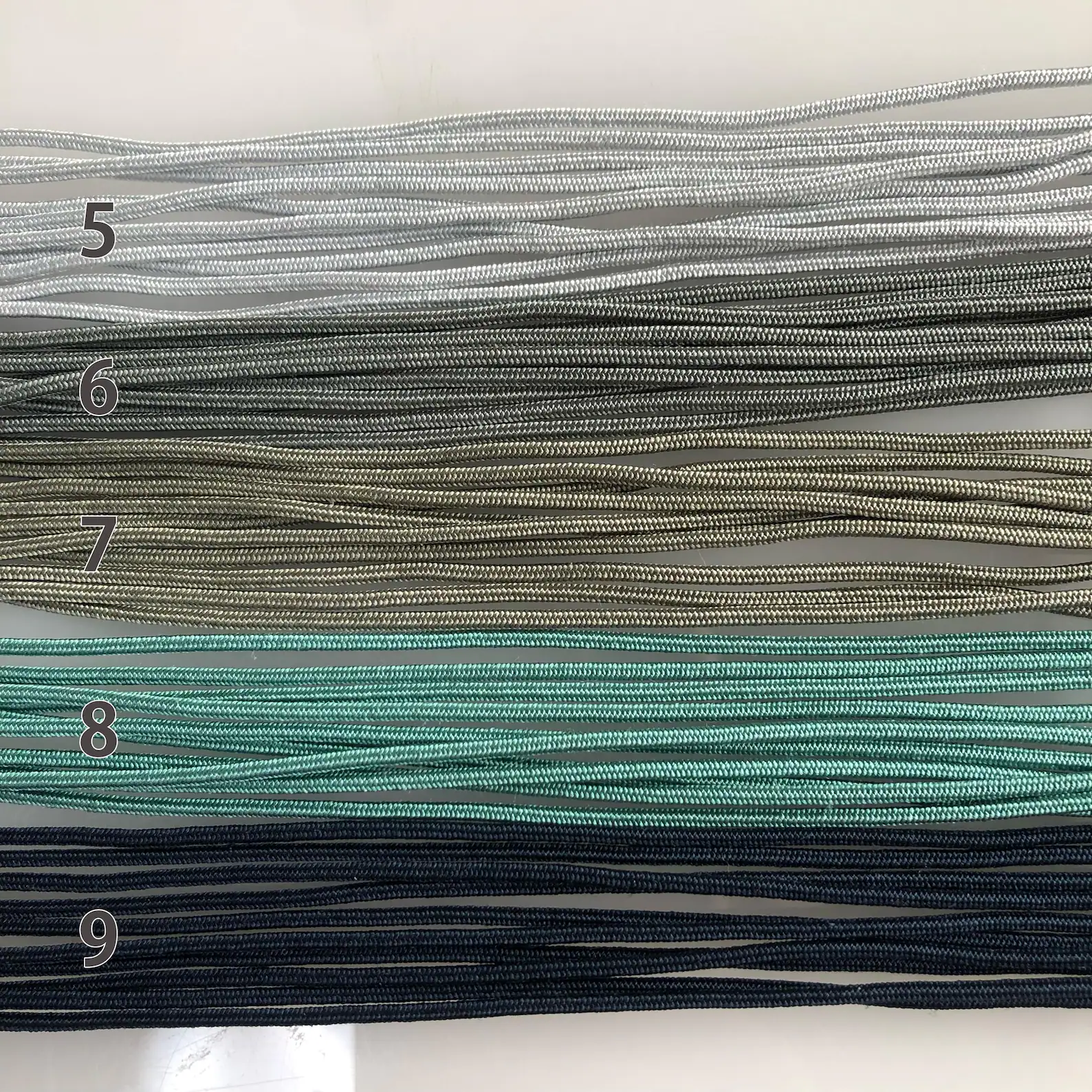 Silk cord & Metallic cord set 1m-lan - Image 3