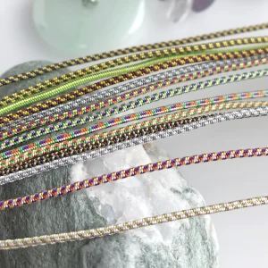 Luxurious 1.5mm Pure Silk Kumihimo Cord – Choose from 24 Stunning mix Colors for Elegant jewellery Making or Spiritual stone items 1meters