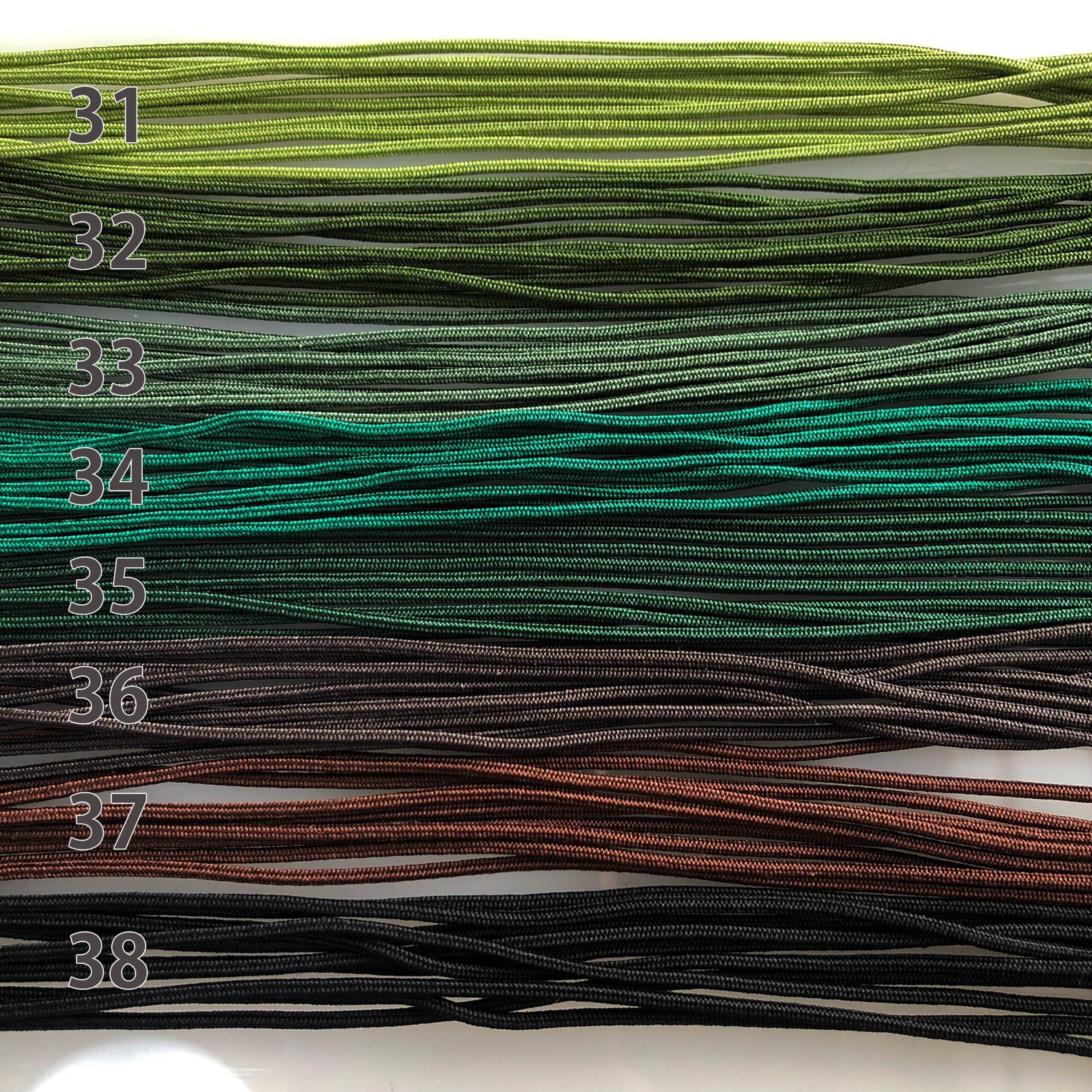 Luxurious 1.5mm Pure Silk braided Cord kumihimo– Choose from 38 Stunning Colors for Elegant jewellery Making or Spiritual Beads – 1m Length - Image 3