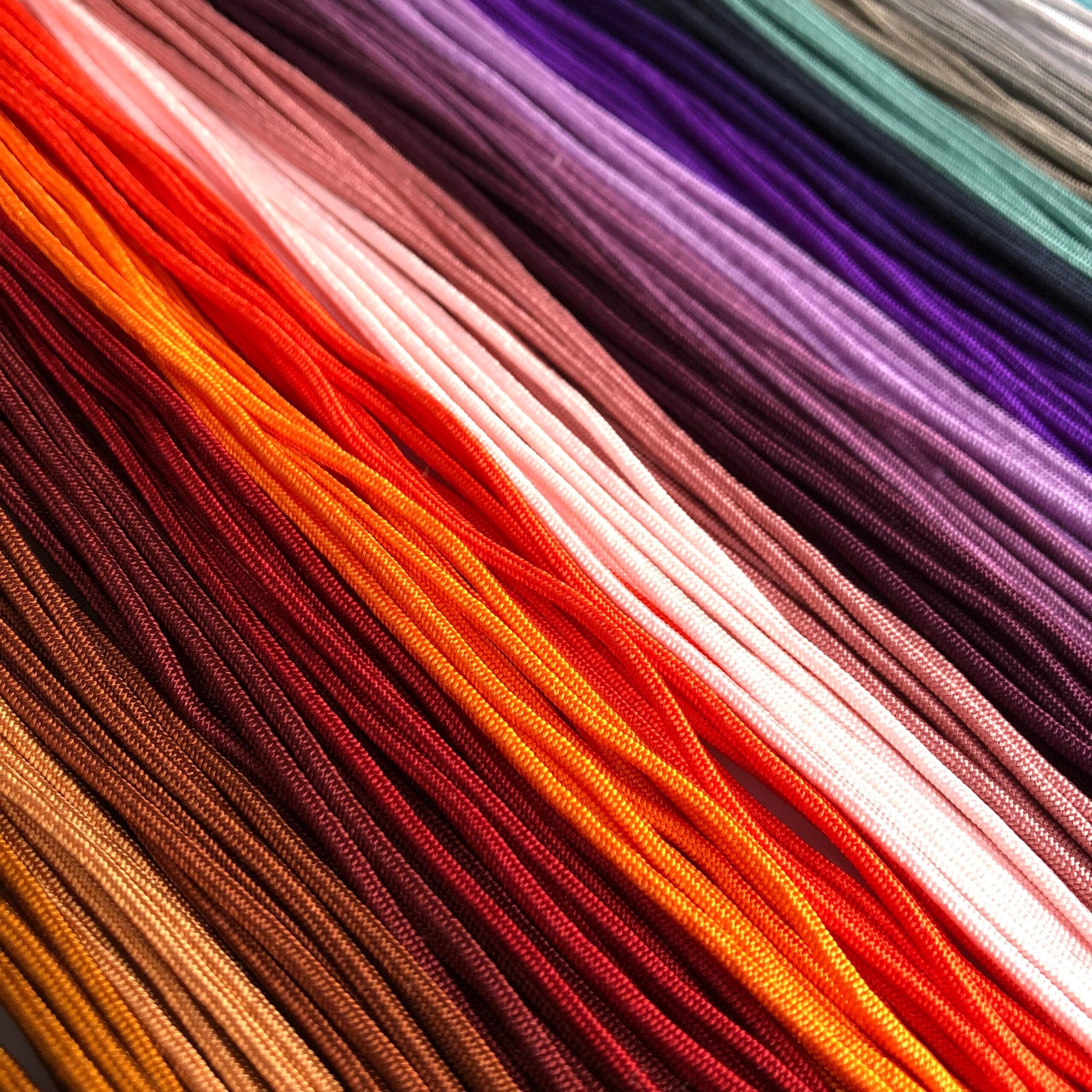 Luxurious 1.5mm Pure Silk braided Cord kumihimo– Choose from 38 Stunning Colors for Elegant jewellery Making or Spiritual Beads – 1m Length - Image 2